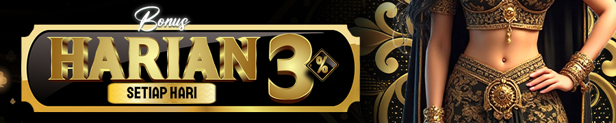 BONUS DEPOSIT HARIAN 3%