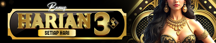 BONUS HARIAN 3%