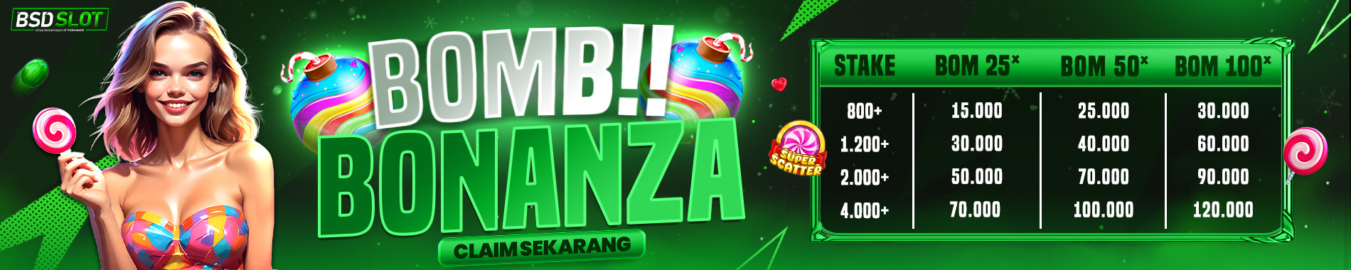 EVENT BOMB BONANZA